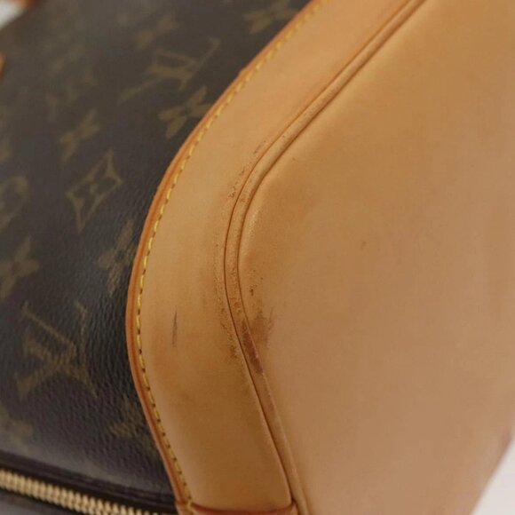 LOUIS VUITTON Monogram Alma Hand Bag M51130 LV Auth 141293 - Picture 4 of 16